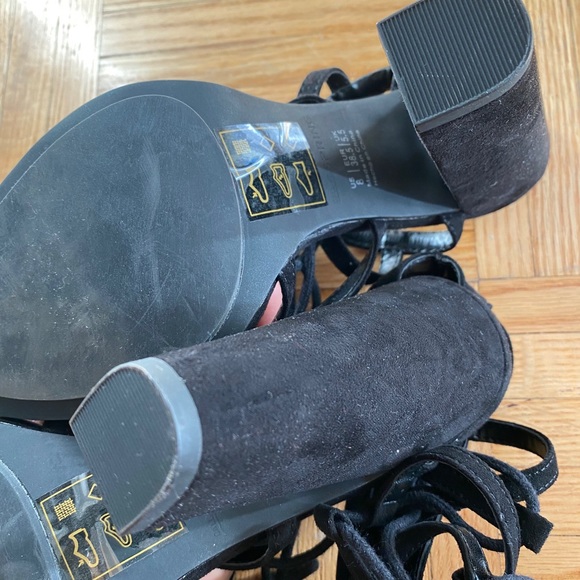 Call It Spring Lace Up Heels - Picture 5 of 6